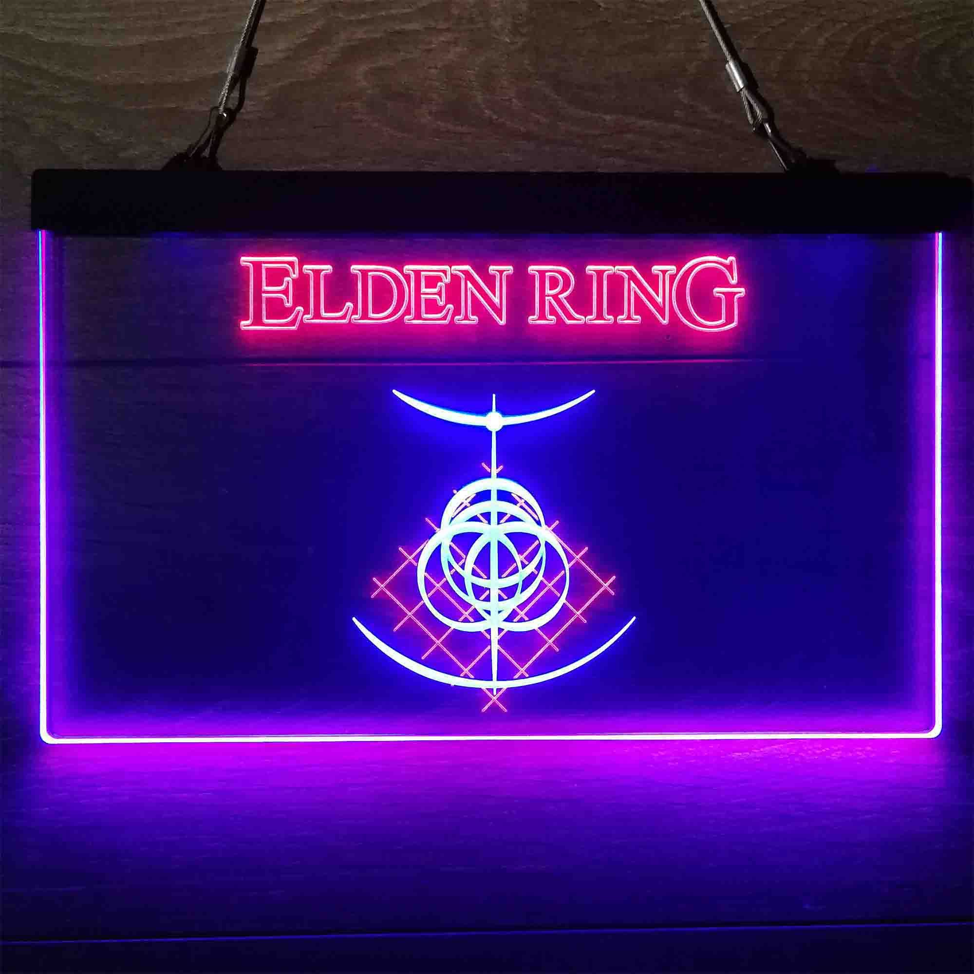 Elden Ring Symbol Dual LED Neon Light Sign